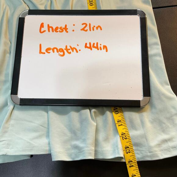 Lands' End Pale Green Square Neck Sleeveless Casual Knee Length Dress Size 2X - Picture 9 of 9